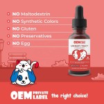 Cranberry Supplement for Dogs with Urinary Tract Support Bladder Stones Relief Glucosamine Chondroitin Joint Support Probiotics