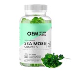Skin Care Healthcare Supplements Seamoss Gummy Candy Slim Sea Moss Gummies for System