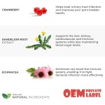 Cranberry Supplement for Dogs with Urinary Tract Support Bladder Stones Relief Glucosamine Chondroitin Joint Support Probiotics