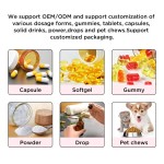OEM Multivitamin Softchews Probiotic Chews for Cats Dogs Promotes Digestive Gut Health Treatment Pet Health Care & Supplements