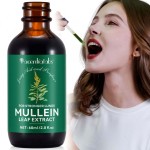 Acentiallabs 60ml Mullein Leaf Liquid Herbal Extract Drops for Adults