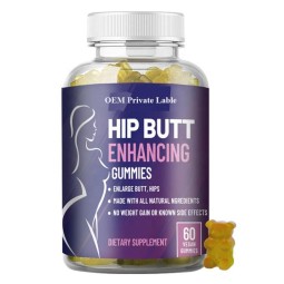 OEM Hip Lifting Butt Gummies Hip Butt Enlargement Gummies
