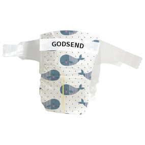 婴儿训练裤厂家 - 高吸收植物基一次性干爽表层印花