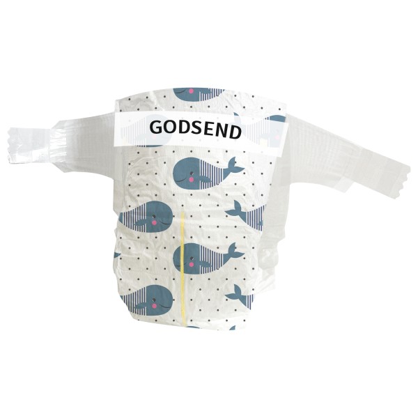 婴儿训练裤厂家 - 高吸收植物基一次性干爽表层印花