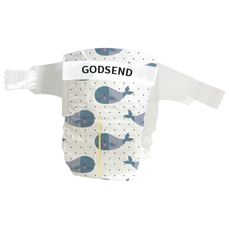 婴儿训练裤厂家 - 高吸收植物基一次性干爽表层印花