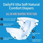 成人纸尿裤厂家 - 一次性XL/L/M/S码提花棉柔干爽表层防漏