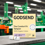 卫生棉条厂家 - 批发100%有机天然棉女性高吸收