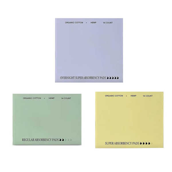 卫生护垫厂家 - 超薄240mm一次性经期优质有机竹纤维