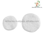Cosmetic Pads Supplier - Bamboo Terry Makeup Removal Customized Shape