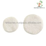 Cosmetic Pads Supplier - Bamboo Terry Makeup Removal Customized Shape