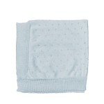 婴儿针织毯工厂 - 棉孔眼设计舒适轻量新生