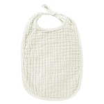 系带围兜工厂 - 棉皱褶纱布舒适可重复使用多色