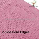 Cellular Blanket Supplier - Cotton Soft Skin Friendly Breathable Infants