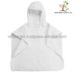 Hooded Poncho Supplier - Cotton Bubbly Muslin Extra Soft Toddler
