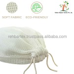 Mesh Bags Manufacturer - Cotton Drawstring Washable Eco Friendly Custom