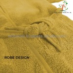 连帽浴袍工厂 - 棉毛圈定制logo柔软亲肤