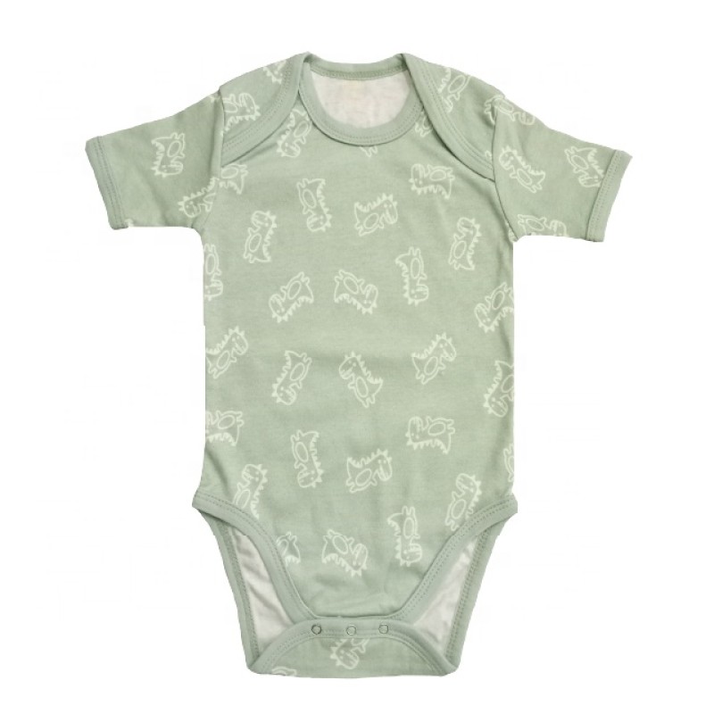 婴儿连体衣供应商 - 棉舒适耐用定制颜色夏季