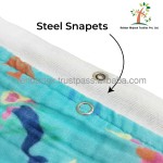 连帽斗篷工厂 - 棉纱布针织毛圈超柔软