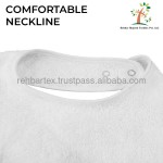 毛圈围兜工厂 - 有机棉加大可调流口水家用