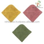 连帽浴巾生产商 - 奢华棉超柔软多色