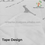 Quilt Cover Manufacturer - Cotton Muslin White Printed Customizable