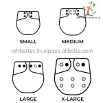 布合身尿布供应商 - 超吸水定制尺寸可洗棉