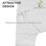 纱布连体衣供应商 - 有机棉柔软蓬松0-3个月