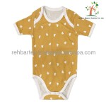 婴儿连体衣生产商 - 棉舒适耐用按扣定制尺寸