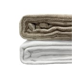 针织毯工厂 - 棉柔软保暖定制尺寸多色