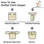 Prefold Diapers Factory - Cotton Pre Flat Washable Sustainable Adjustable