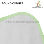 尿布衬垫供应商 - 棉柔软加倍吸水可重复使用定制尺寸