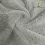 连帽斗篷供应商 - 棉零捻度毛圈超柔软定制设计