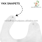 毛圈围兜工厂 - 有机棉加大可调流口水家用