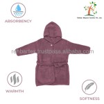 连帽浴袍供应商 - 棉毛圈超柔软耐用定制尺寸