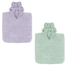 连帽斗篷生产商 - 棉毛圈竹浆超柔软多色