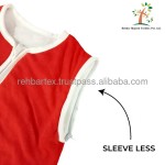 婴儿睡袋供应商 - 棉超柔软冬季拉链透气