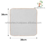 尿布衬垫供应商 - 棉柔软加倍吸水可重复使用定制尺寸