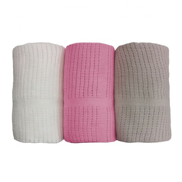 Cellular Blanket Supplier - Cotton Soft Skin Friendly Breathable Infants
