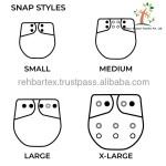 布合身尿布生产商 - 可洗定制尺寸高吸水