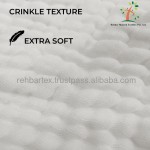 面巾生产商 - 棉泡泡纱布3层亲肤