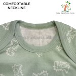 婴儿连体衣供应商 - 棉舒适耐用定制颜色夏季