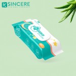 湿巾厂家 - 可定制非织造清洁婴儿家用清洁湿巾包