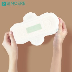 卫生护垫厂家 - 超薄透气竹纤维女士女性经期卫生