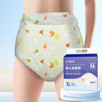 成人纸尿裤厂家 - 可定制ABDL一次性防漏透气可降解印花