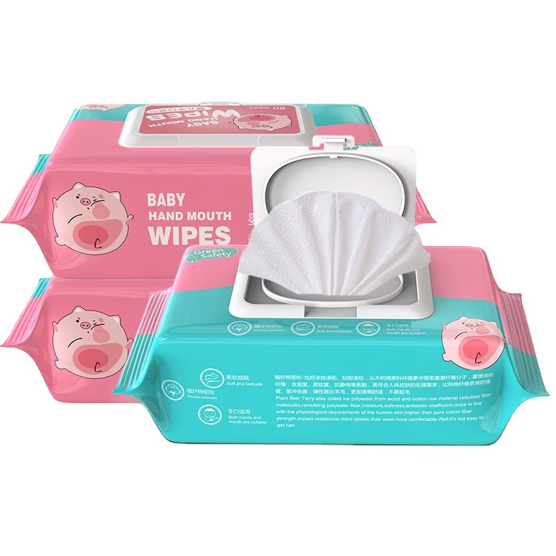 Baby Wipes Manufacturer - 120pcs Wholesale Nonwoven Skin Cleaning Eco-friendly Household