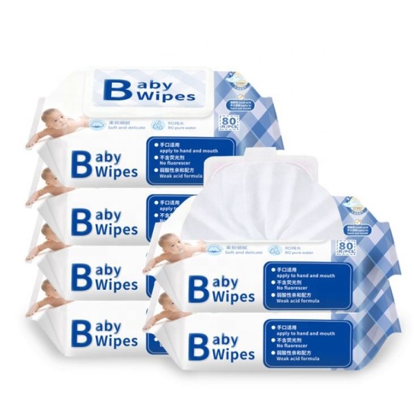 Baby Wipes Manufacturer - Cheap Fragrance Free Organic Non-Woven Hand Cleaning Wet Wipes