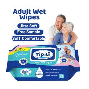 Adult Wet Tissue Supplier - Cheap Price Customized 80pcs Super Soft Wholesale