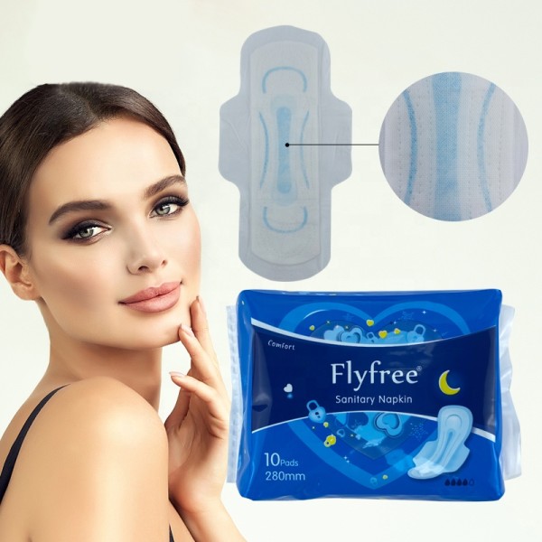 卫生巾供应商 - 生产商女性超柔棉柔高吸水