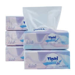 面巾纸生产商 - 390片未漂白定制OEM超柔日用