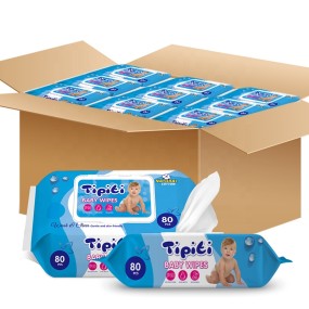 婴儿湿巾生产商 - 厂家批发实惠私模一次性新生